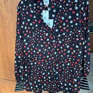 Cabi #3957 Cheerful Blouse Playground Floral, NWT, Size M